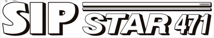 NALEPKA "SIP STAR 471"
