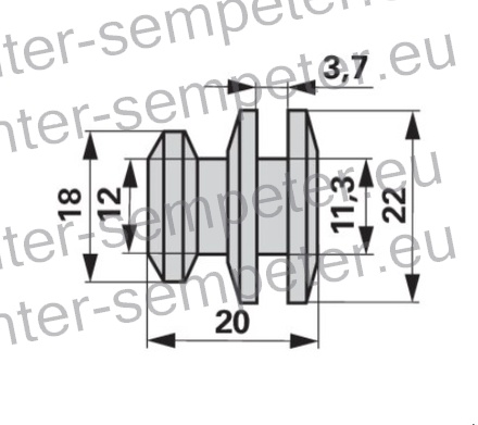 ČEP NOSILCA NOŽA KOSILNICE REFORM