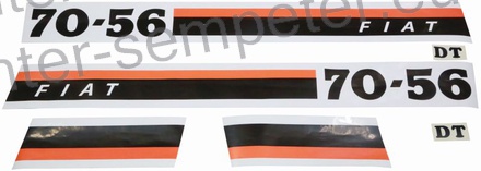 NALEPKA SET "FIAT 70 - 56 DT"