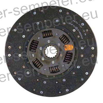 LAMELA ni več dobavljiva SKLOPKE POGONA LUK fi=330 z=16/40x45 FIAT 1000 UTB 1010