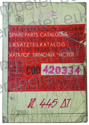 KATALOG TRAKTOR UTB U445DT (cod420334)