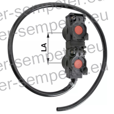 LOVILEC OLJA DVOJNI SPOJKE HIDRAVLIKE