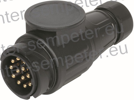 VTIKAČ 13 POLEN 12V PVC DIN/ISO11446 AJ.BA