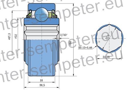 LEŽAJ FKL W208PP16 AQ