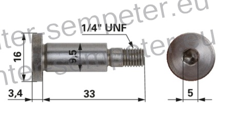 VIJAK VILICE MENJALNIKA CASE CNH NEW HOLLAND LANDINI