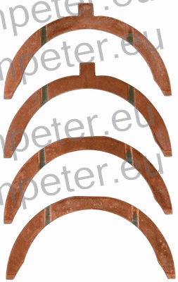 LEŽAJI AKSIJALNI MOTORJA R1 (grt) FIAT 750 - 880 motor SOMECA OM CO 3/70, OM CO 3/75, OM CO 3/80, OM CP 3/100