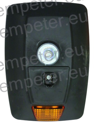 ŽAROMET SPREDNJI S SMEROKAZOM levi - desni 150x212mm NT JCB 524 - 55 FASTRAC 3220