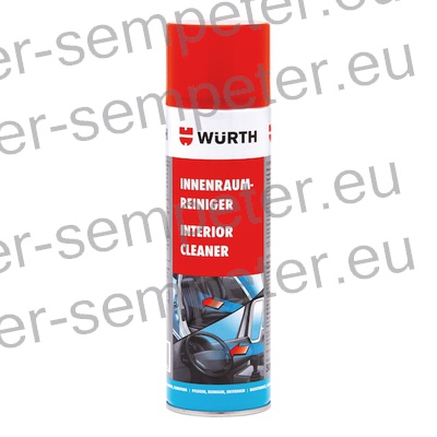 ČISTILO NOTRANJOSTI VOZIL 1/500ML WURTH