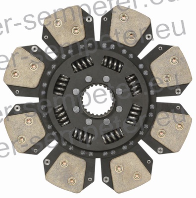 LAMELA SKLOPKE POGONA fi=310 z=23/46.5x51 STEYR 9080M - 9155 - 9170 - 9190 - CVT120 - CVT6195 MF - MASSEY FERGUSON 3670 - 3680 - 3690 LANDINI 17550 - 19000 VALTRA Mega (8300 - 8600 - 8800)