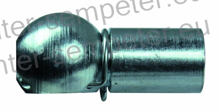 PRIKLJUČEK AMORTIZERJA kovinski M8 FI BUČKE JE 10mm