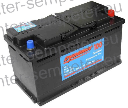 AKUMULATOR 100 Ah 850A(EN) +Desno DYNAMIC ***