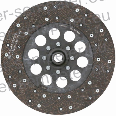 LAMELA SKLOPKE KARDANA fi=310 z=18/22.5x25 LUK HATTAT A75 - A85 - A90 - A95 - T4110 URSUS 10054 - C3102