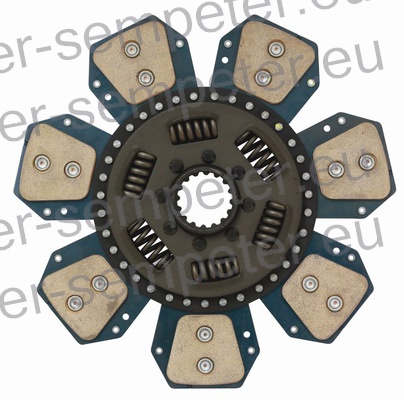 LAMELA SKLOPKE POGONA fi=310 z=16/40x45 NH - NEW HOLAND FIAT 90/S, 90 - 90F/S, 90 - 95, 95 - 90,100 - 90/F/S, 110 - 90/S, 650, 750, 850, 880/5, 980, 1000/S, 1105, 7530, A100/S AGRIFULL TOSELLI 8085 - 8095 - 8105 FOTON TD854 - TD900 - TD904 - TD920 - TD1004