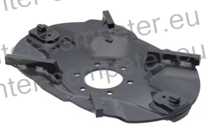 PLOŠČA ZGORNJA (za hitro menjavo nožev) diskasta kosilnica SIP SILVERCUT