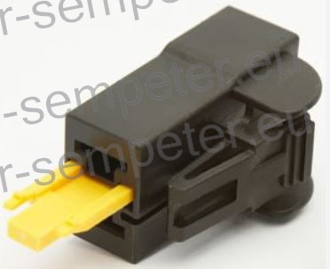 KONEKTOR ŽENSKI 2 DVA KONTAKTA MAXI VAROVALKE