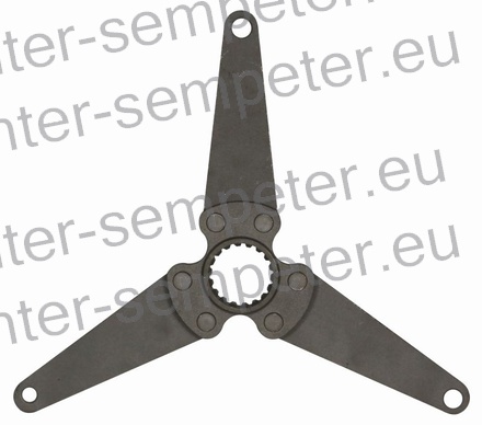 ZVEZDA KOŠA SKLOPKE fi=390 z=18/43x48 URSUS C - 385 ZETOR UR II 10011 - 10045 - 12011 - 12045