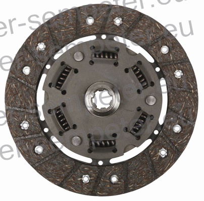 LAMELA SKLOPKE POGONA fi=160 z=6/14x17 za traktorje z motorjem LOMBARDINI LDA 100