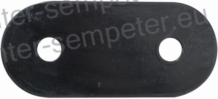 PLOŠČICA TEČAJA VRAT SAME - SLH