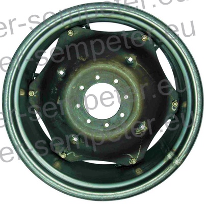 PLATIŠČE ZADNJE kpl 12x12.8 UTB