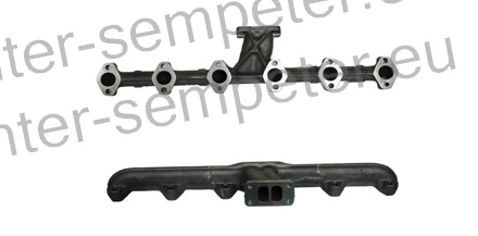 KOLEKTOR IZPUŠNI (6cili) motorja DEUTZ - FAHR AGROTRON 135 MK2