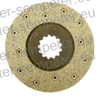 LAMELA - DISK ZAVOR fi=165 z=13/38x44.5 MF - MASSEY FERGUSON 154 - 254 LANDINI 5500 - 6500 - 7500 - 8500 - 6550 - 7550 - 8550 - 5840 - 6840