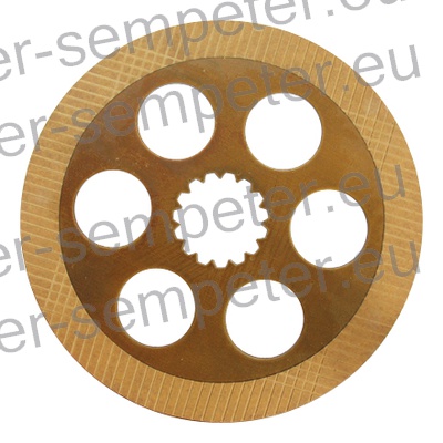 DISK ZAVOR fi=258 z=15/51x62 CASE 210 - 3220 - 3230 - 4210 - 4220 - 4230 - 4240 - CX 70 - CX 80 - CX 90 - CX 100