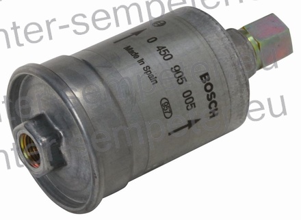 FILTER GORIVA F5005 BOSCH BENCIN FIAT UNO TURBO I.E. ALFA ROMEO 145 - 155 - 164 - 33 (10/1987 - 10/1997) FIAT Croma - Uno (04/1985 - 12/1998) VW Bus - Transporter (05/1979 - 07/1985)