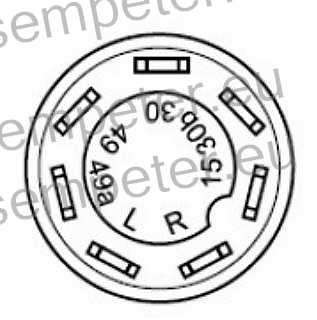 STIKALO TIPKA OPOZORILNE LUČI fi=30mm