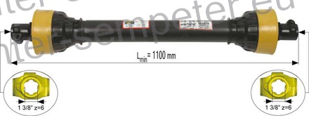 KARDAN PRIKLJUČKA DIREKTNI kpl SIP SPT