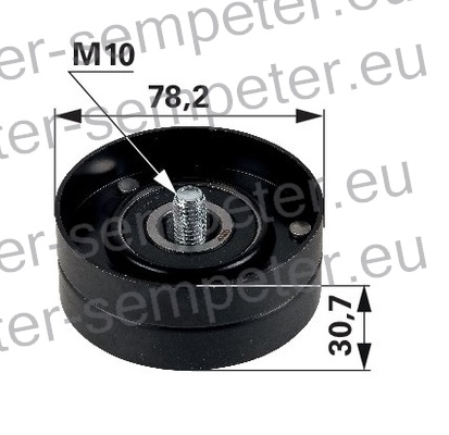 ROLA NATEZALCA JERMENA MIKRO - AC JD - JOHN DEERE