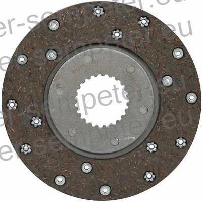 LAMELA - DISK ZAVOR fi=178 z=23/44x48 CARRARO 68 - 78 - 88 HURLIMANN H345 - H355 - H360 - H370