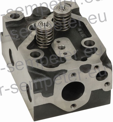 GLAVA MOTORJA polna (kolektor vode je raven - navpičen, pri kolektorju izpuha in kolektorju zraka so vijaki navpični ) polna ZETOR 3320 - 3340 - 4320 - 4340 - 5211 - 5245 - 5320 - 5340 - 5340 HORAL - 6320 - 6340 - 7320 - 7340