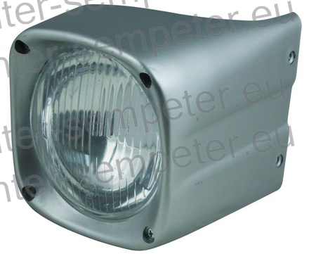 ŽAROMET SPREDNJI z ohišjem - kpl levi 142x150x156mm MF 135 - 148 - 165 - 168 - 175 - 178 - 185 - 188