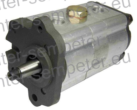 ČRPALKA HIDRAVLIKE dvojna MF - MASSEY FERGUSON 398T MF - MASSEY FERGUSON 398, 390, 382, 375, 372, 365, 362, 194, 184, 174 Serie 100: 174F, 184F, 194F Serie 300: 362, 365, 372N, 374F, 374S, 375, 382N, 384S, 390, 394S, 398