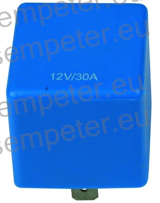 RELE MEGLENKE 12V 30A (85 - 30 - 87 - 87 - 86) 5 kontaktov