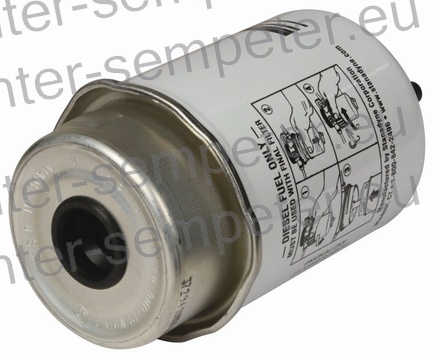 FILTER GORIVA/VODE SEPARATOR grobi NH - NEW HOLLAND TM120 - TM130 - TM140 - TM155 - TM175 - TM190 CASE 580 - 580SN - 590ST - 695ST JD - JOHN DEERE 5080R - 5090R - 5100R - 6130 CLAAS JCB