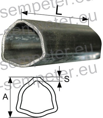 CEV KARDANA zunanja KT1 - KT12 L=3m SPT