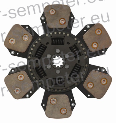 LAMELA SKLOPKE POGONA fi=327 z=10/1˝1/4 JD - JOHN DEERE 2040S - 2140 - 2355N - 2555 - 2650 - 2750 - 2755 - 2850 - 2855N - 2950 - 2955 - 3040 - 3050 - 3140 - 3150 - 3350 - 3640 - 3640S