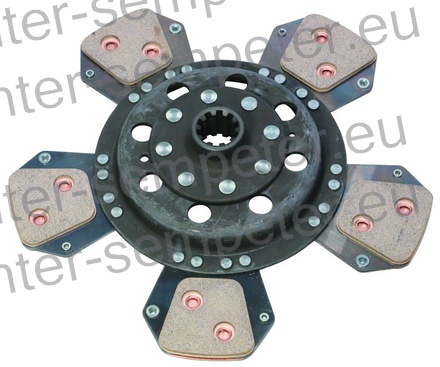 LAMELA SKLOPKE POGONA fi=305 z=10/ 1˝1/8 LUK MF - MASSEY FERGUSON 275 - 290 - 375/E - 390/E - 390