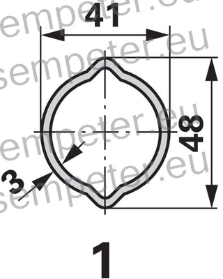 CEV KARDANA LIMONA zunanja 1 41x48 3m