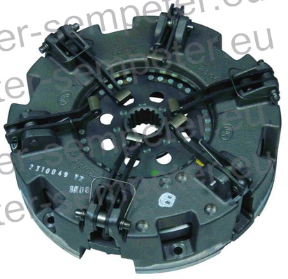 KOŠ (lamela v košu ima 6 krakov ter nevzmeteno pesto) SKLOPKE fi=310/310 12" LUK NEW HOLLAND FIAT A100/S, 90/S, 90 - 90F/S, 90 - 95, 95 - 90, 100 - 90/F/S, 100 - 90/S, 980, 1105, 880/4, 880/5, 7530 (UTB 703 - postružiti je potrebno vztrajnik !)