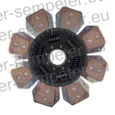 LAMELA SKLOPKE POGONA fi=310 z=23/46.5x51 LUK STEYR 9080M - 9155 - 9170 - 9190 - CVT120 - CVT6195 MF - MASSEY FERGUSON 3670 - 3680 - 3690 LANDINI 17550 - 19000 VALTRA Mega (8300 - 8600 - 8800) LUK