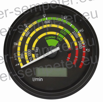 OBRATOMER 30km/h 3 priključki 30 - 31 - M ZETOR 6340 - 7340