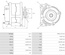 ALTERNATOR MOTORJA 40A YANMAR