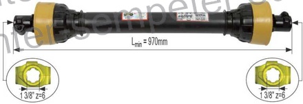 KARDAN PRIKLJUČKA DIREKTNI kpl SIP SPT