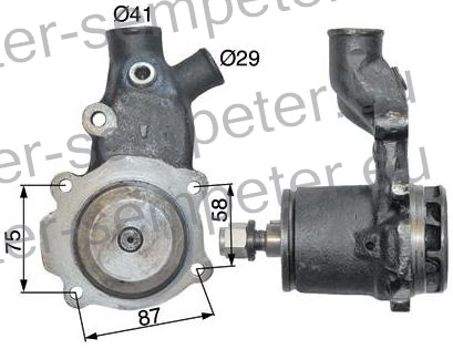 ČRPALKA VODE (brez jermenice) IMT - MF - MASSEY FERGUSON PERKINS 1000S