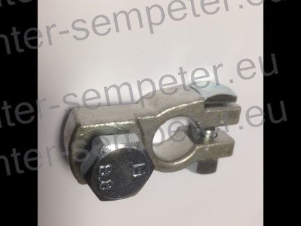 KLEMA AKUMULATORJA - (minus) HELLA