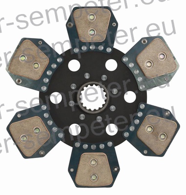 LAMELA SKLOPKE POGONA fi=310 z=16/40x45 NEW HOLLAND FIAT 90/S, 90 - 90F/S, 90 - 95, 100 - 90/F/S, 110 - 90/S, A100/S, 880/4, 880/5, 980, 1105, 7530 AGRIFULL TOSELLI 8085, 8095, 8105 UTB 703 - 833DT