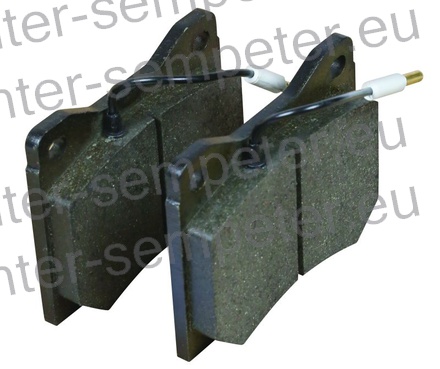 OBLOGA PLOŠČICE ZAVORNE ! par ! KARDANSKE ZAVORE ZETOR FORTERA