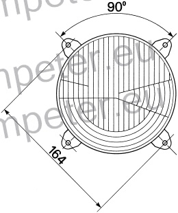 FOKUS ŽAROMETA LEVI ali DESNI MF - MASSEY FERGUSON